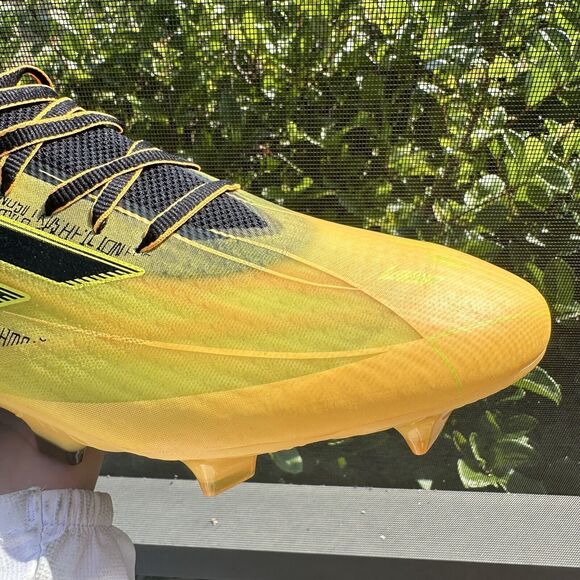 Adidas X Speedflow Messi.1 FG Solar Gold Men\'s Soccer Cleats GW7417 Size 13 main image 4